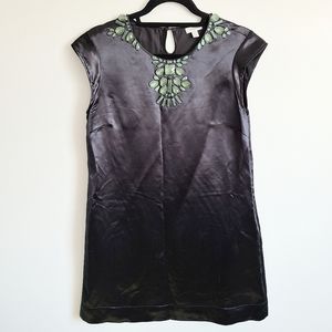 TRISTAN Short Sleeve Black Dress Size Medium